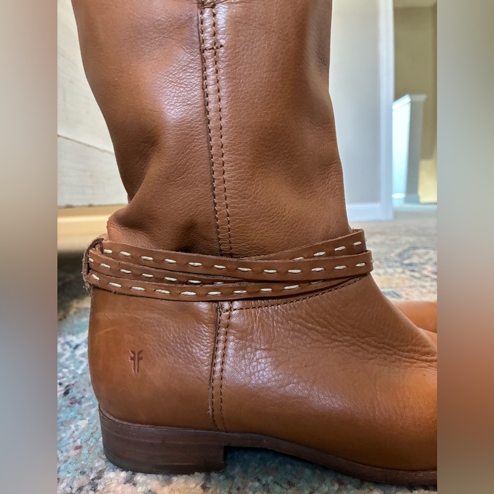 Frye Cara Pickstitch Mid Boot - Picture 2 of 9
